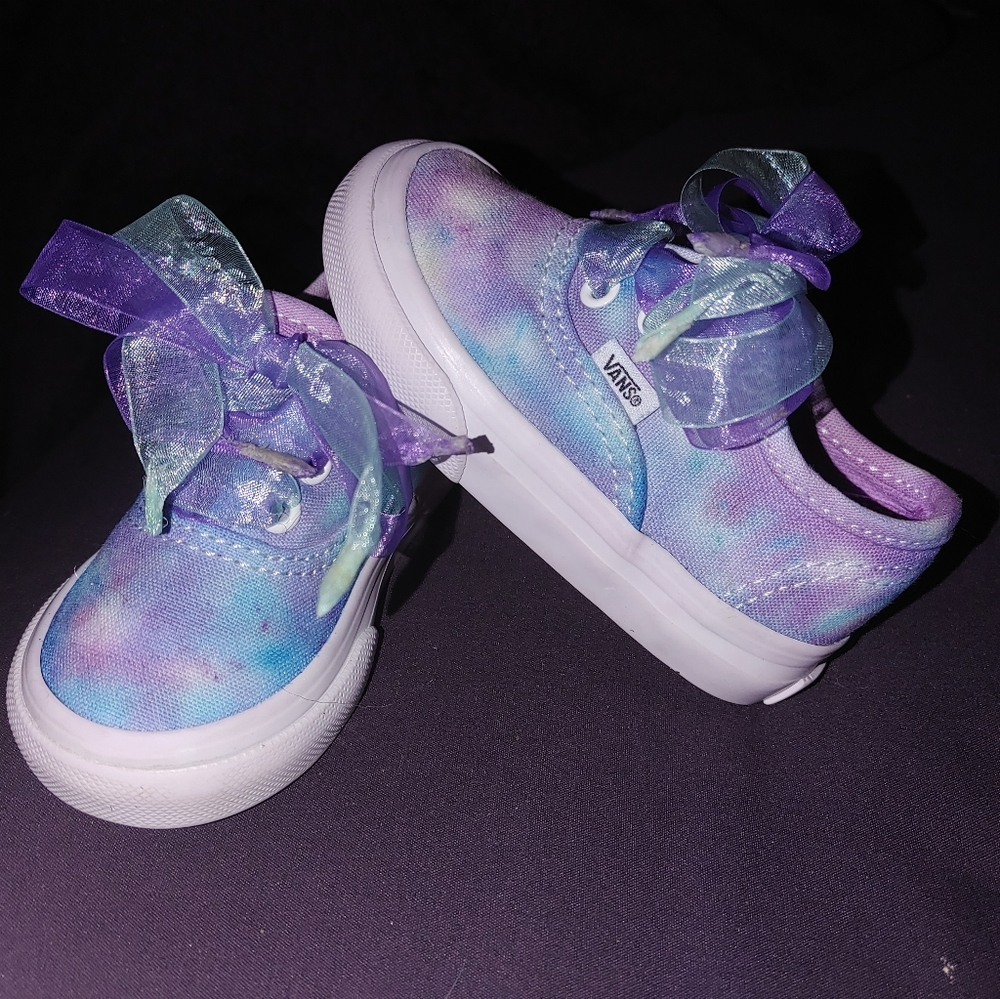 Vans custom dyed